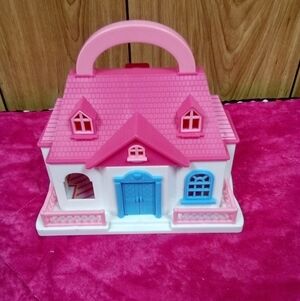 Vintage Polly Pocket KO Folding Dollhouse Doll House